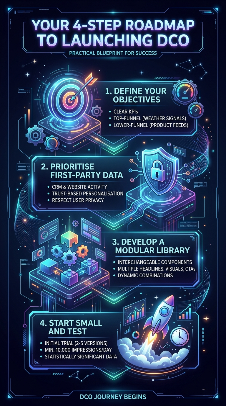 4 steps to launch your DCO campaign